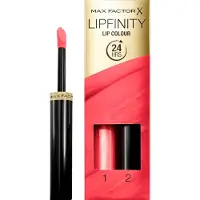 Max Factor Lipfinity 2-step Long Lasting Lipstick 2.3 ml + - 026 Delightful - 026 So Delightful 1.9 g - 026 So Delightful