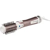 Rowenta CF9540 Brush Activ Premium Care Hot Air Brush with Natural Bristles and Cashmere-Keratin Coating 2 Attachments White 1000W Rotating Ionizing Natural Bristles