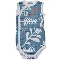 Cocoon Romper/bodysuit i bomull Ocean 62 cm RF 074_62 – utan ärmar