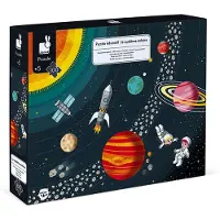 Janod Pedagogiskt Pussel Solsystemet- 100 Bitar