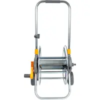 Hozelock 2437R0000 montierter Metallschlauchwagen für 60m Schlauch 1/2 Slangvagn 1/2 tum 1 st