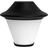 Philips Serres utomhusvägglampa, svart