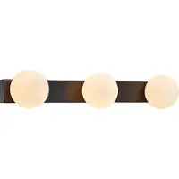 Markslöjd Taklampa Mini, dimbar, Svart, Badrum, Glas, Modern, Taklampa