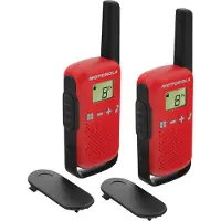 Motorola B4P00811RDKMAW TALKABOUT T42 rot PMR-walkie talkie Set 2 st