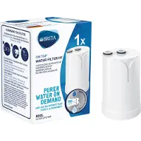 Brita 1.2023.0414, Kranvattenfilter, 600 l, Vit