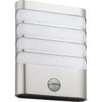 Philips myGarden Raccoon vägglampa 4 W, Väggbelysning för utomhusbruk, Rostfritt stål, Metall, IP44, Terass, Trädgård, II