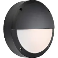 Markslöjd Vägglampa , Svart, Terrass, Metall