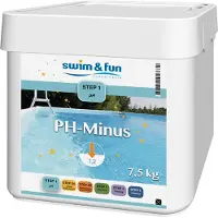 Swim & Fun pH Minus - 7,5 kg - Steg 1