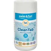 Swim & Fun Spa Cleantab klortabletter 1kg
