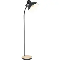 Eglo LUBENHAM golvlampa E27 H1600 svart
