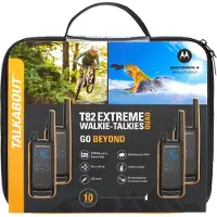 Motorola Talkabout T82 Extreme Quad Pack, PMR (Professional mobile radio), 16 kanaler, 10000 m, LED, Micro-USB, Nickel-metallhydrid (NiMH)