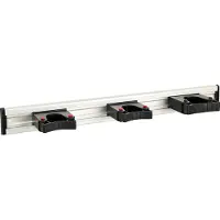 TOOLFLEX Alu-skena 500 mm med 3 hållare