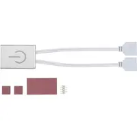 Paulmann 70975 Touch-brytare 144 W (max) Metall (L x B x H) 4.3 x 4.3 x 0.85 cm Piece 1 st