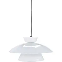 Dyberg Larsen Glas pendellampa Valby, dimbar, Vitt / opal, Vardagsrum / matsal, Glas, Skandinavisk, Pendellampa