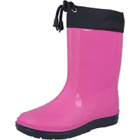 Beck Gummistövel marinblå / rosa