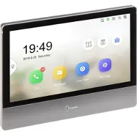 HIK VISION Hikvision DS-KH8350-WTE1 - Video-intercomsystem - trådlös, trådad (LAN 10/100, 802.11b, 802.11g, 802.11n) - 7 LCD-bildskärm