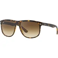 Ray-Ban - Varumärken - Boyfriend Light Havana Light Brown Gradient för UnisexNylon - Brun