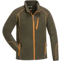 Pinewood Fleecejacka Micco 5170 (Färg: Mörk Olivgrön, Storlek: 2XL)