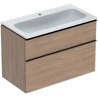 Geberit Möbelset iCon smal 2 lådor 90x63 ek