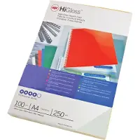 GBC Krom A4-pärm Med Limrygg 250g 100 Enheter
