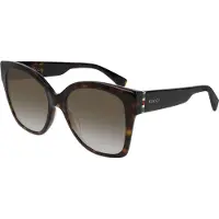 Gucci Solglasögon GG0459S 002 Havanna Brun Gradering