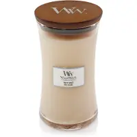 Woodwick Large White Honey