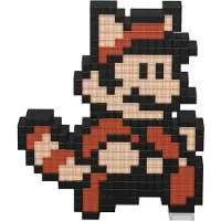 PDP Pixel Pals Raccon Mario-figur 15 Cm