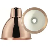 Lampe Gras - 304SW Vägglampa Svart/Koppar/Vit