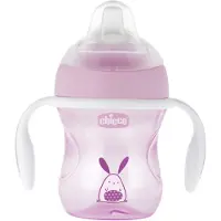 Chicco kopp icke-drip 200 ml rosa