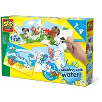 SES Creative Vattenfärg - Min första Vattenfärgslåda - - One Size - Färgset
