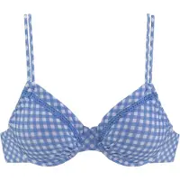 Buffalo Bikiniöverdel blå / vit