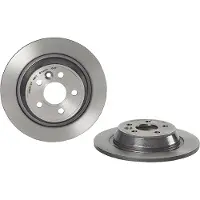 Brembo Bromsskiva 08A54011 bak, full, 1 Stycke