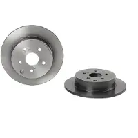 Brembo Bromsskiva 08B64611 bak, full, 1 Stycke