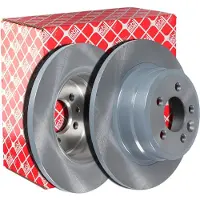 FEBI BILSTEIN Bromsskiva 43810 bak, full, 1 Stycke