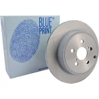Blue Print Bromsskiva ADT343167 bak, full, 1 Stycke