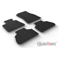 GledRing Gummimattor lampliga for BMW X5 G05 2018 TDesign 4delad monteringsklammor