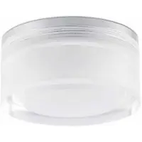 Faro LED-inbyggnadslampa Ebba för badrum, Vitt / opal, Badrum, Syntetmaterial, Modern