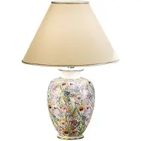 AUSTROLUX BY KOLARZ Bordslampa GIARDINO, Vitt / opal, Vardagsrum / matsal, Keramik, Modern, Bordslampa