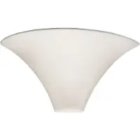 AUSTROLUX BY KOLARZ Uplight vägglampa CARDIN, dimbar, Vitt / opal, Vardagsrum / matsal, Keramik, Modern, Vägglampa, vägglampa inomhus