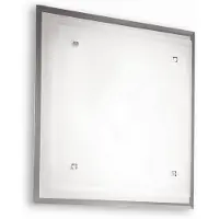 FABAS LUCE Taklampa MAGGIE, dimbar, Vitt / opal, Vardagsrum / matsal, Glas, Modern, Taklampa