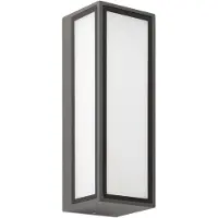 Faro LED utomhus vägglampa Pivot, Aluminium / grå / zink, Aluminium / grå / zink, Modern, LED-vägglampa utomhus