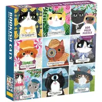Ginza.se Bookish Cats 500 Piece Family Puzzle