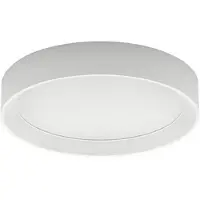 LINEA LIGHT LED taklampa Tara R, Vitt / opal, Hall, Aluminium / grå / zink, Modern, LED-taklampa