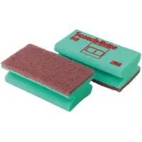 Multi Skursvamp Scotch-Brite 58 Scratch Free Green - (10 st.)