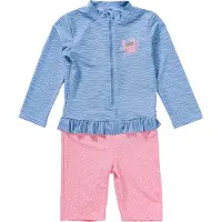 Playshoes UV-skydd ljusblå / rosa