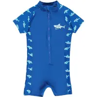 Playshoes UV-skydd royalblå / ljusblå