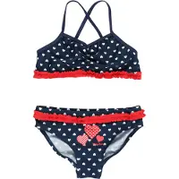 Playshoes Bikini 'Schwäne' blå / röd / vit