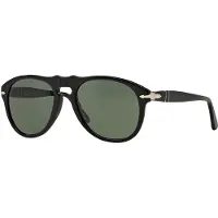Persol Aviator Herr Svart Grön Solglasögon