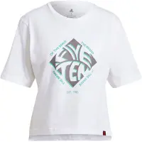 Five Ten Cropped Graphic T-shirt Med Korta ärmar