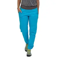 Patagonia - Klätterkläder dam - W's Caliza Rock Pants Reg Black för UnisexBomull - Storlek S/M - Svart